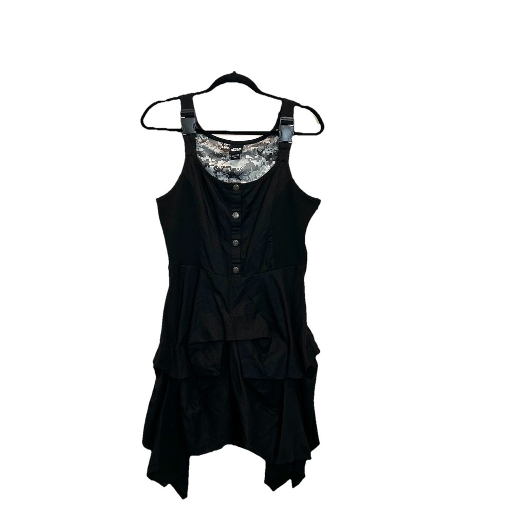 Hot Topic Star Wars Rogue One Rebel Alliance Flight Suit Asymmetrical‎ Dress LRG